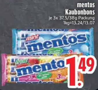 Edeka mentos Kaubonbons Angebot