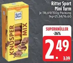 Edeka Ritter Sport Mini Turm Angebot