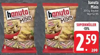 Edeka hanuta Minis Angebot