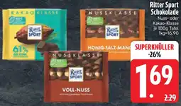 Edeka Ritter Sport Schokolade Angebot