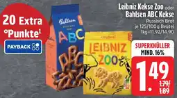Edeka Leibniz Kekse Zoo oder Bahlsen ABC Kekse Angebot