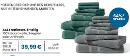 Edeka SCHIESSER XXL Frottierset, 8-teilig Angebot