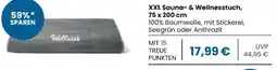 Edeka SCHIESSER XXL Sauna- & Wellnesstuch, 75 x 200 cm Angebot
