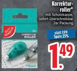 Edeka GUT & GÜNSTIG Korrekturroller Angebot