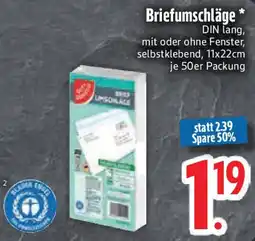 Edeka GUT & GÜNSTIG Briefumschläge Angebot