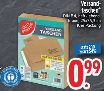 Edeka GUT & GÜNSTIG Versandtaschen Angebot