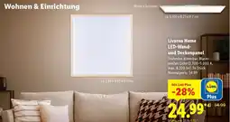 Lidl Livarno Home LED-Wand und Deckenpanel Angebot