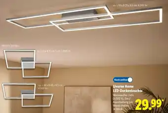 Lidl Livarno Home LED-Deckenleuchte Angebot