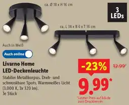 Lidl Livarno Home LED-Deckenleuchte Angebot