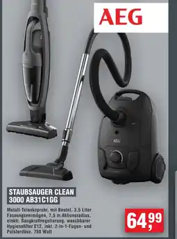 Handelshof AEG STAUBSAUGER CLEAN 3000 AB31C1GG Angebot