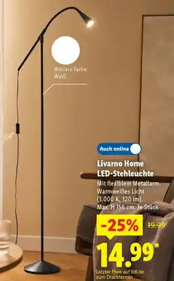 Lidl Livarno Home LED-Stehleuchte Angebot