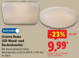 Lidl Livarno Home LED-Wand- und Deckenleuchte Angebot