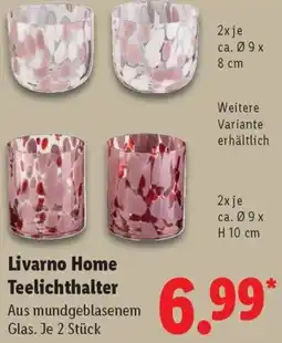 Lidl Livarno Home Teelichthalter Angebot