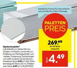 Hellweg Gipskartonplatte Angebot