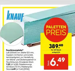 Hellweg Knauf feuchtraumplatte Angebot