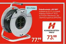 Hellweg Kabeltrommel „ak 260“ Angebot
