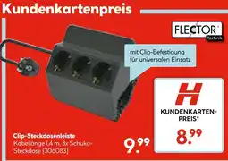 Hellweg Flector technik clip-steckdosenleiste Angebot