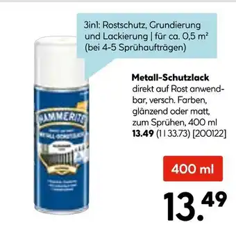 Hellweg Hammerite metall-schutzlack Angebot