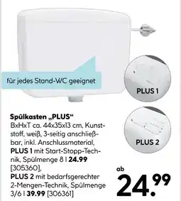 Hellweg Spülkasten „plus“ Angebot