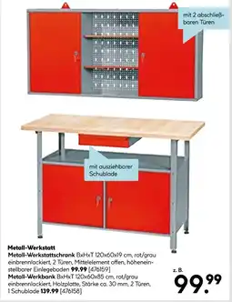 Hellweg Metall-werkstattschrank Angebot