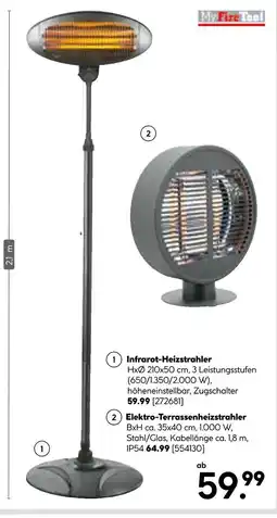 Hellweg Myfiretool infrarot-heizstrahler Angebot