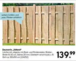 Hellweg Zaunserie 'jütland' Angebot