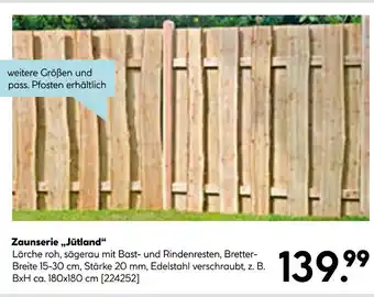 Hellweg Zaunserie 'jütland' Angebot