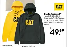 Hellweg Cat hoodie „trademark“ Angebot