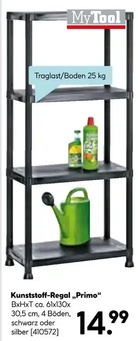 Hellweg Mytool kunststoff-regal „primo“ Angebot