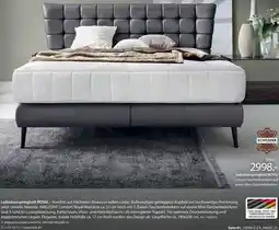 Zurbrüggen Lederboxspringbett royal Angebot