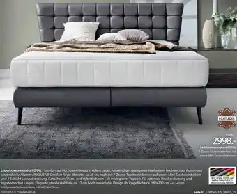 Zurbrüggen Lederboxspringbett royal Angebot
