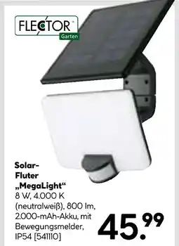 Hellweg Flector solar-fluter megalight Angebot
