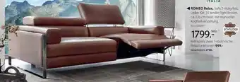 Zurbrüggen Romeo relax sofa Angebot