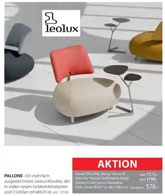 Zurbrüggen Leolux sessel pallone Angebot