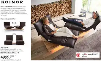 Zurbrüggen Koinor sofa 2-sitzig Angebot
