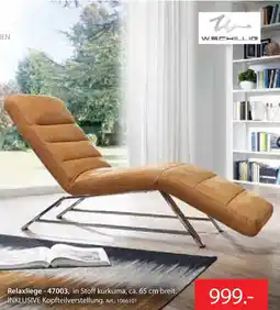 Zurbrüggen W.schillig relaxliege - 47003 Angebot