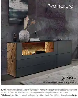 Zurbrüggen Valnatura sideboard Angebot