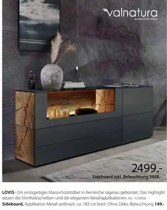 Zurbrüggen Valnatura sideboard Angebot