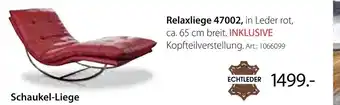 Zurbrüggen Relaxliege 47002 Angebot