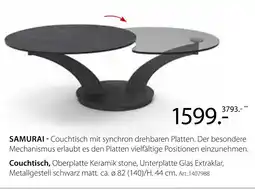 Zurbrüggen Samurai couchtisch Angebot