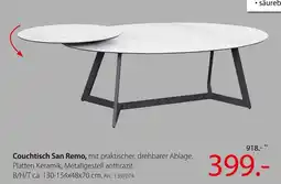 Zurbrüggen Dieter knoll couchtisch san remo Angebot