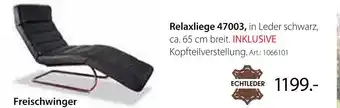 Zurbrüggen Relaxliege 47003 Angebot
