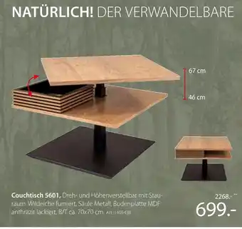 Zurbrüggen Couchtisch 5601 Angebot