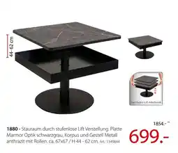 Zurbrüggen Stufenloser lift tisch Angebot