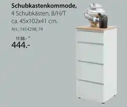 Zurbrüggen Schubkastenkommode Angebot