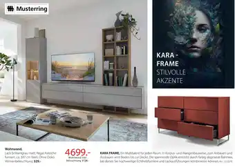 Zurbrüggen Musterring wohnwand Angebot