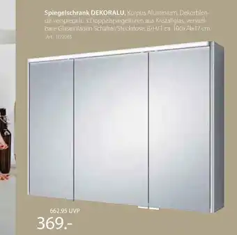 Zurbrüggen Schöner wohnen spiegelschrank dekoralu Angebot