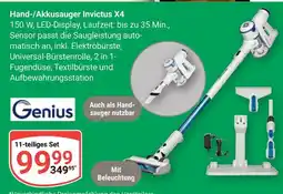Globus Genius hand-/akkusauger invictus x4 Angebot