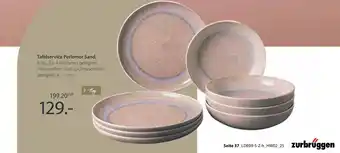 Zurbrüggen Tafelservice perlemor sand Angebot