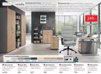 Zurbrüggen Venda bürokombination techno Angebot